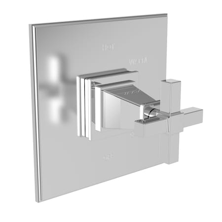 Newport Brass Pressure Shower Trim Plate W/ Handle. Less Showerhead, Arm, Brass 4-3154BP-06